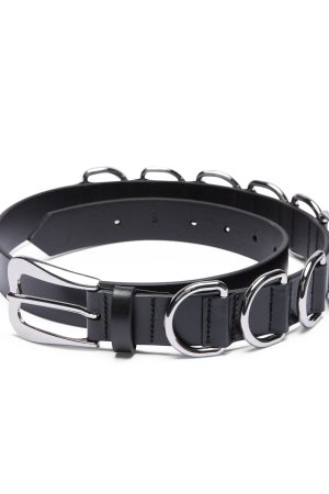 TRASH KIT BELT BLACK/SILVER