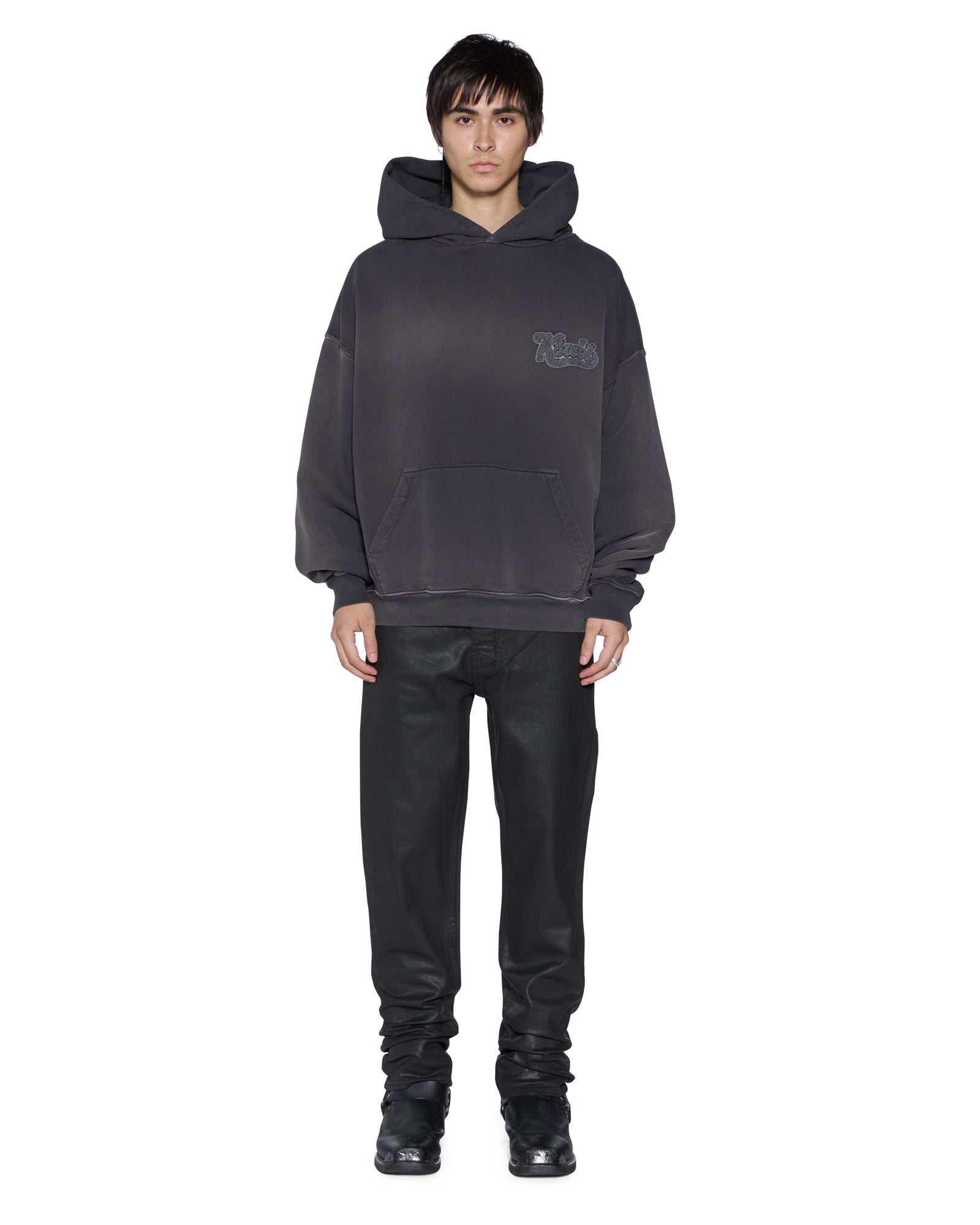 ACE EKCESS HOODIE GREY FADE - Image 4