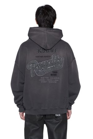 ACE EKCESS HOODIE GREY FADE