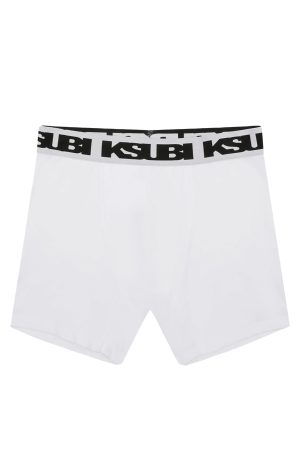 ROYALTY BOXER BRIEF 1 PACK WHITE