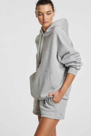3 X 4 OH G HOODIE GREY MARL