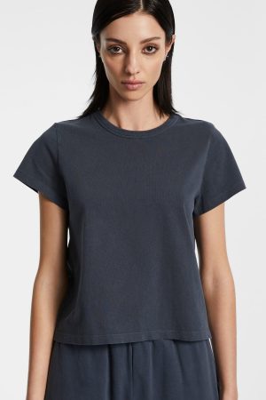 3 X 4 MINI SS TEE NAVY