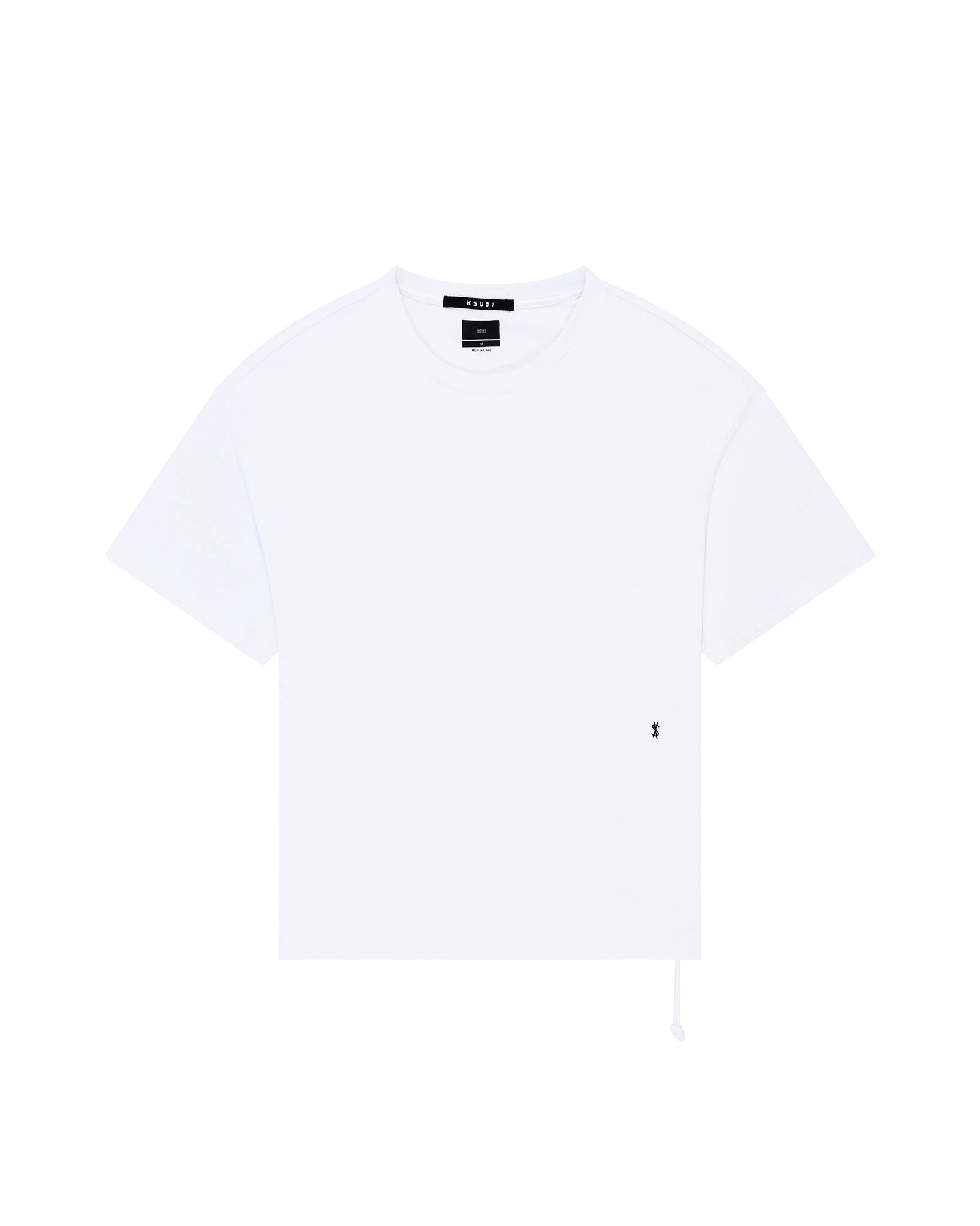 4X4 PAISE BIGGIE SS TEE WHITE BLACK - Image 5