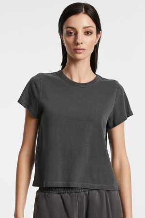 3 X 4 MINI SS TEE CHARCOAL