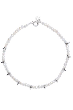 PEARL SPIKE CHOKER