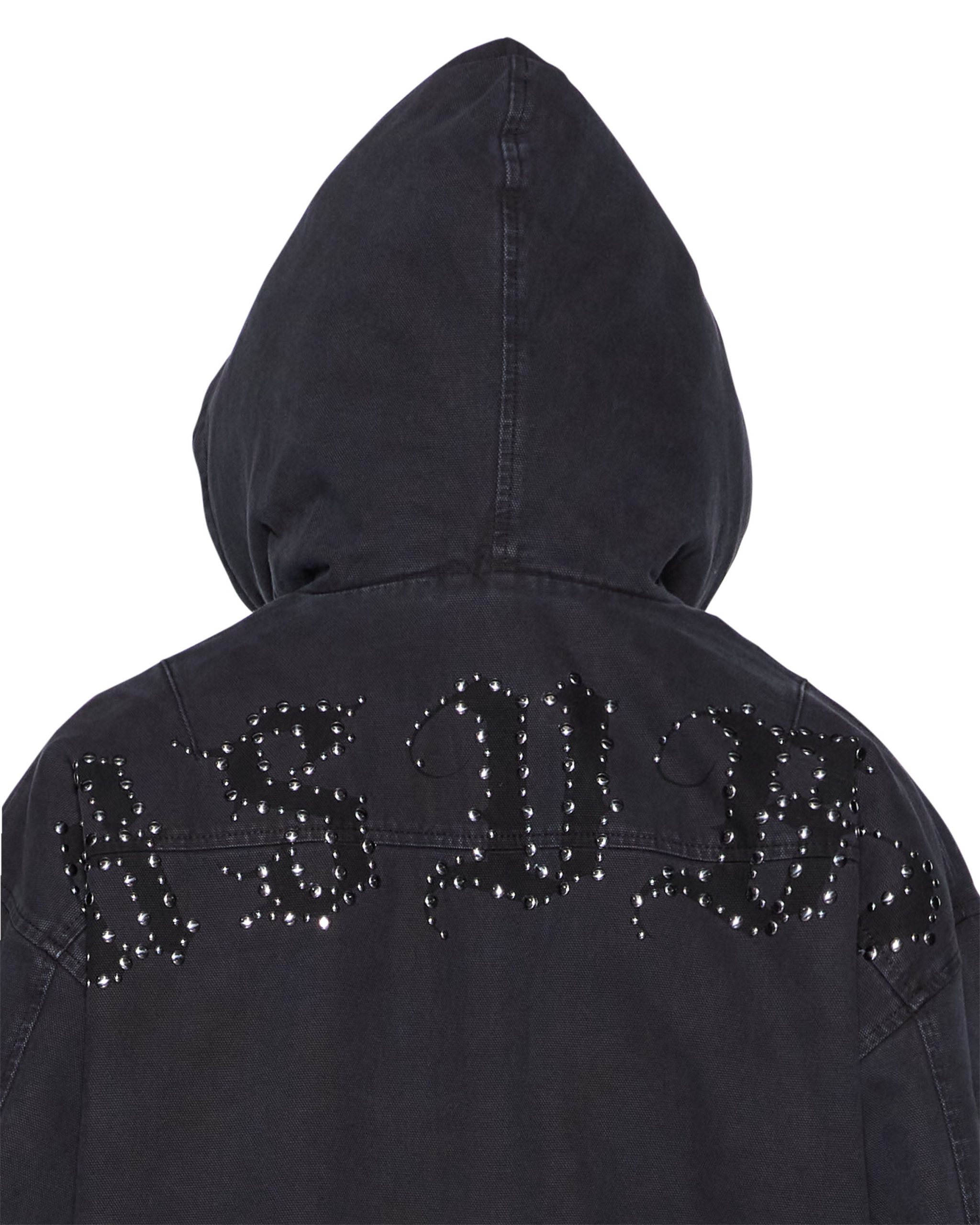 BOMBER JACKET STUD BLACK - Image 4