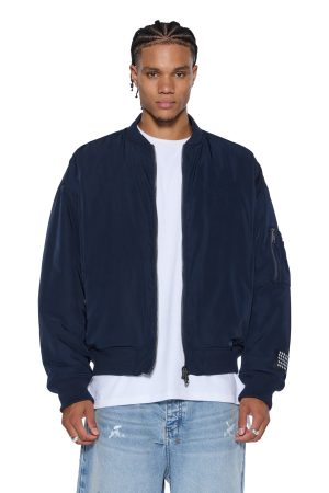 INTRUDER BOMBER JACKET NAVY