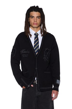 PLAYOFF CARDIGAN BLACK