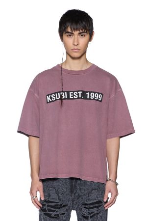 KINGS HALEN SS TEE VINTAGE PLUM