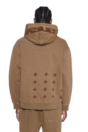 4X4 PAISE BIGGIE HOODIE ESPRESSO