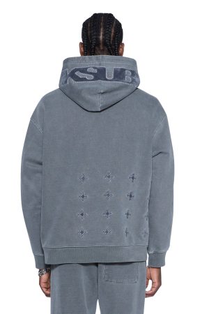 4X4 PAISE BIGGIE HOODIE CHARCOAL