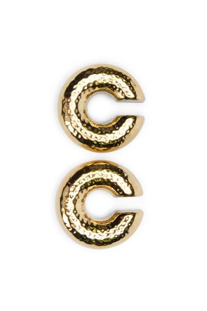 GOLD RIPPLE EAR CUFF