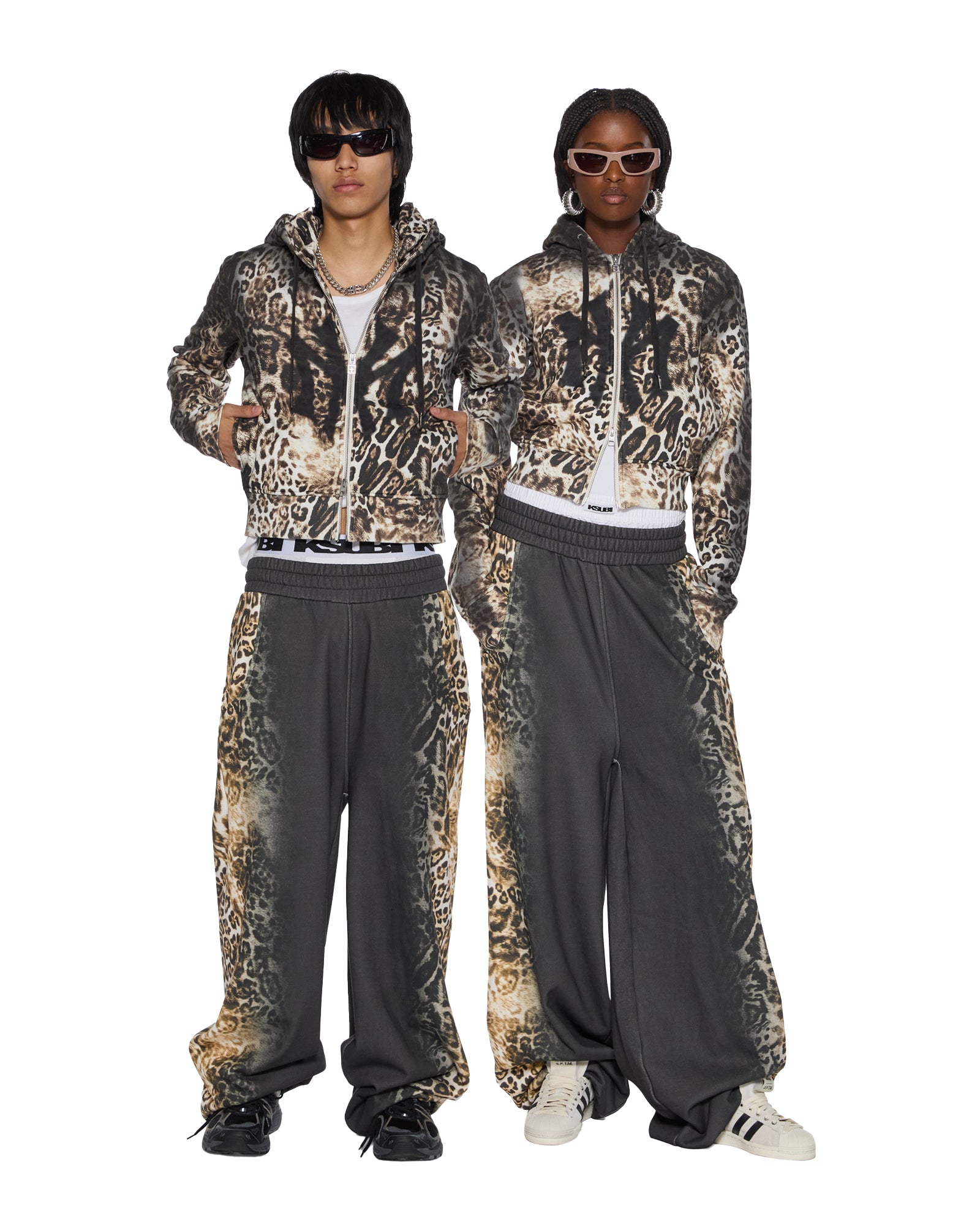 MOWALOLA ZIP HOODIE CHEETAH - Image 4