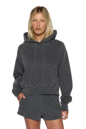 ORIGIN HOODIE CHARCOAL