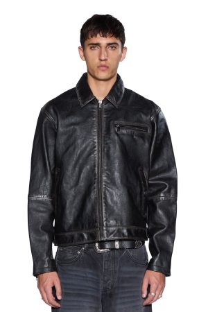 ELDORADO LEATHER JACKET BLACK