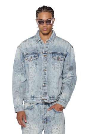 OH G JACKET BUNKER BLUE NOIZE