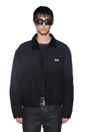 PLATED GREENWICH JACKET BLACK