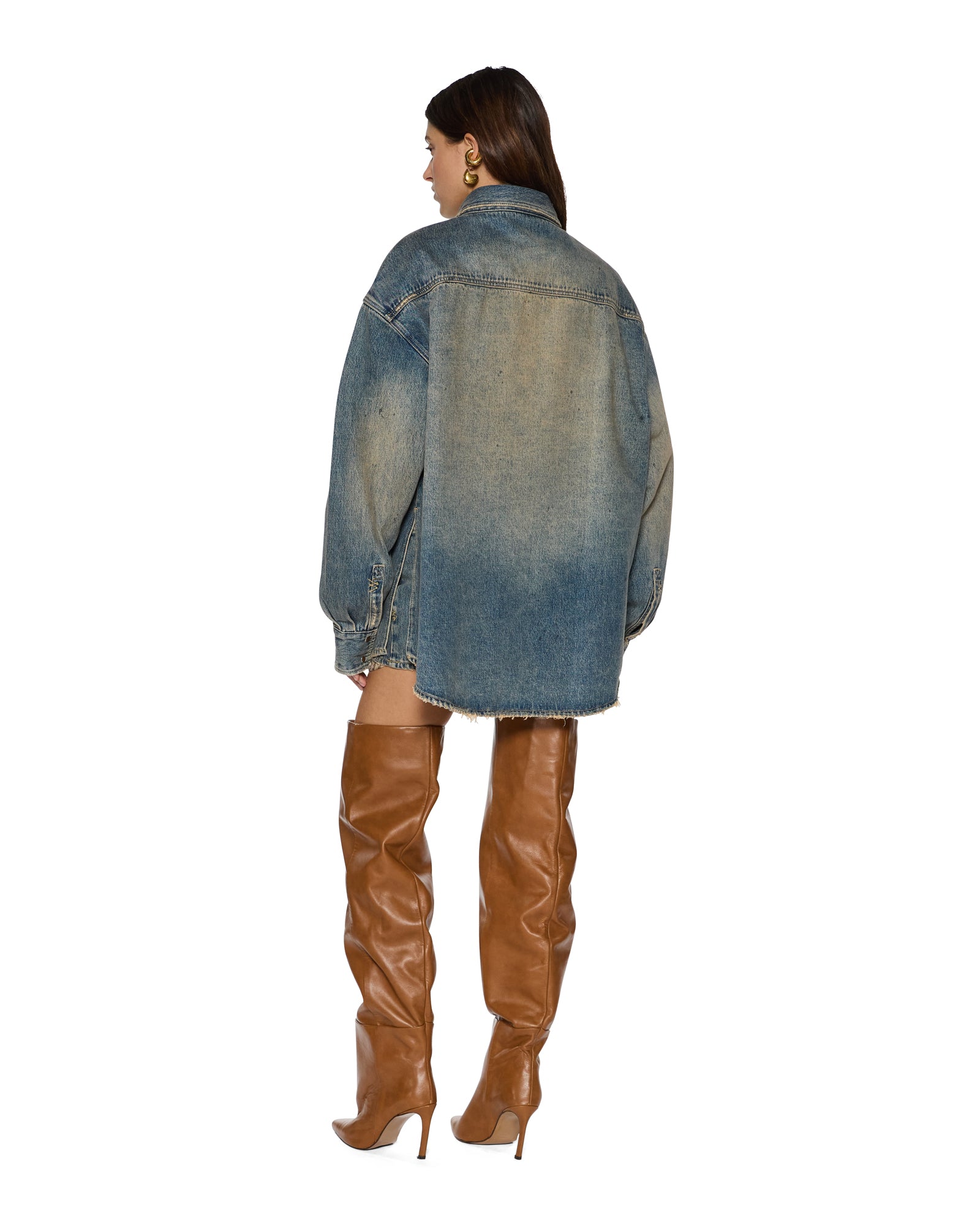 OVERSIZED LS SHIRT DUNE - Image 4