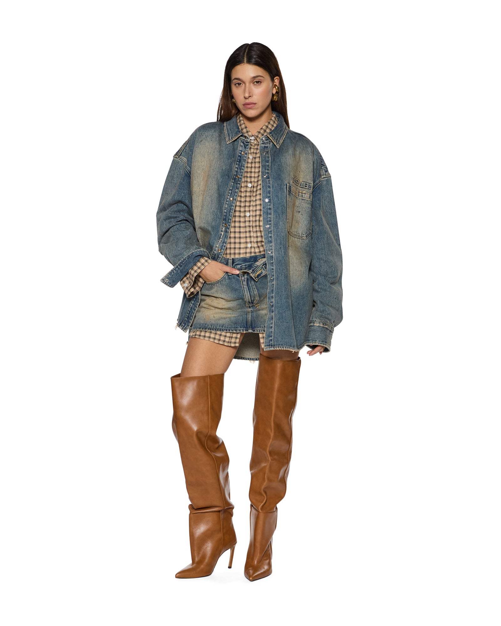 OVERSIZED LS SHIRT DUNE - Image 2