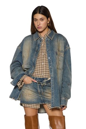 OVERSIZED LS SHIRT DUNE