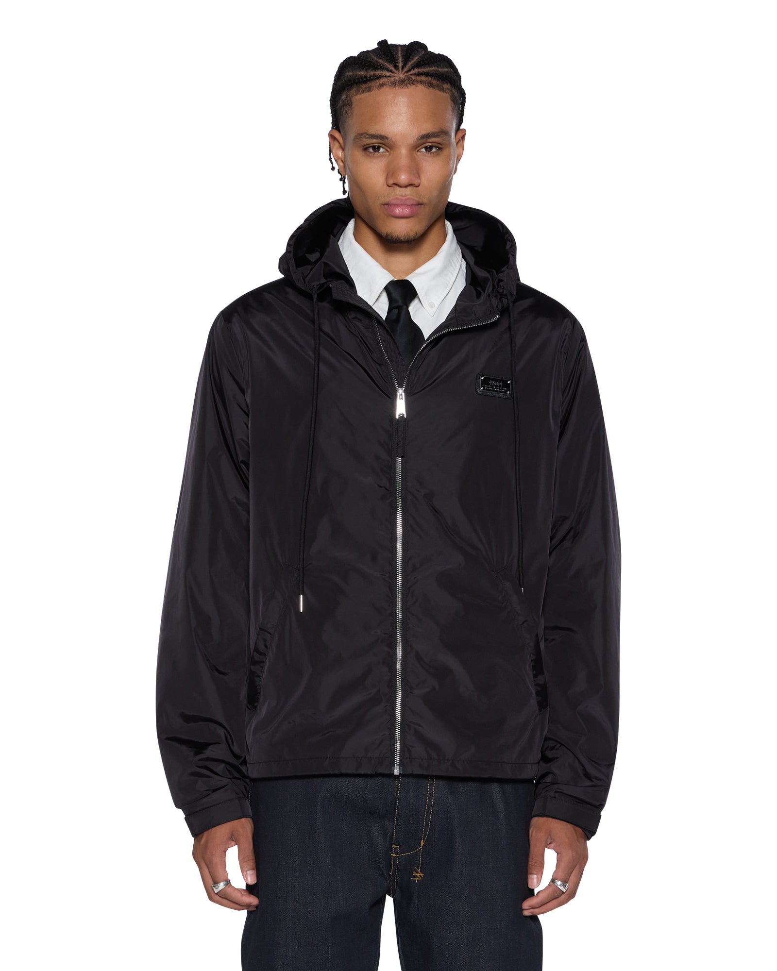 TEK NYLON JACKET BLACK