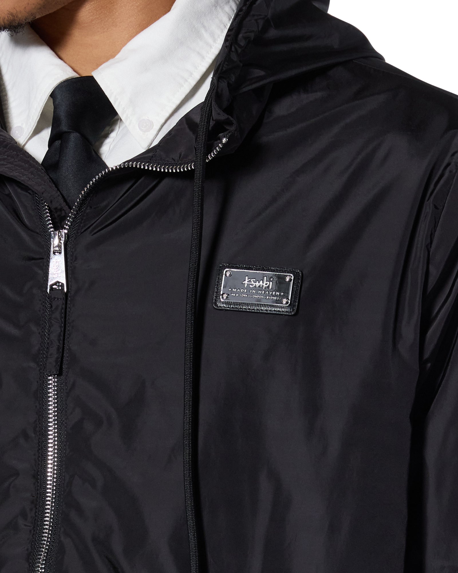 TEK NYLON JACKET BLACK - Image 2