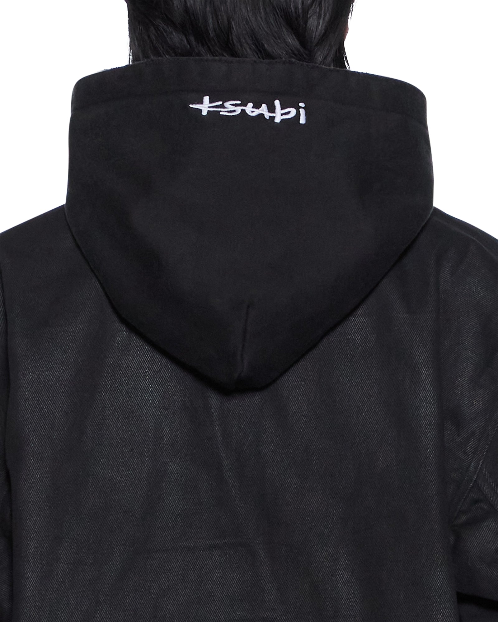 SIN CITY PLATED WAXED JACKET BLACK - Image 3