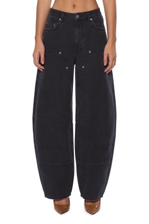 BARREL JEAN CARPENTER BLACK