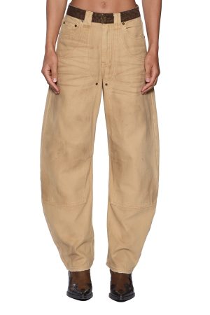 BARREL JEAN CARPENTER SIERRA TAN