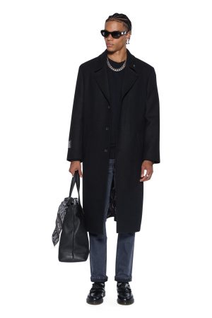 REDEMPTION WOOL COAT BLACK