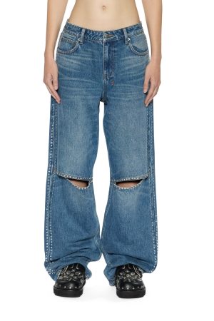 LOW RIDER TEXAS BLUE STUDDED