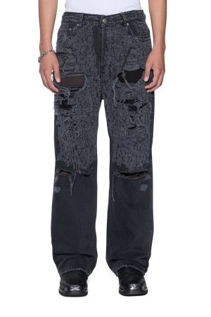 MAXX ASHER BLACK TRASHED