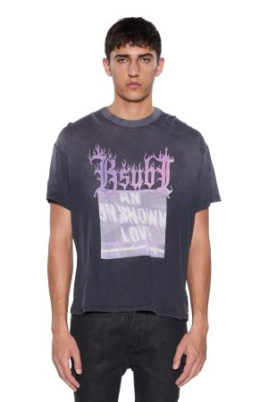 ALTER SID SS TEE BLEACH BLACK