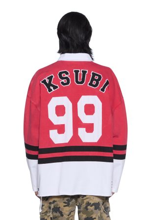 DUKE RUGBY LS JERSEY RED