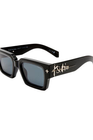 THE KINGY SUNGLASSES BLACK SILVER