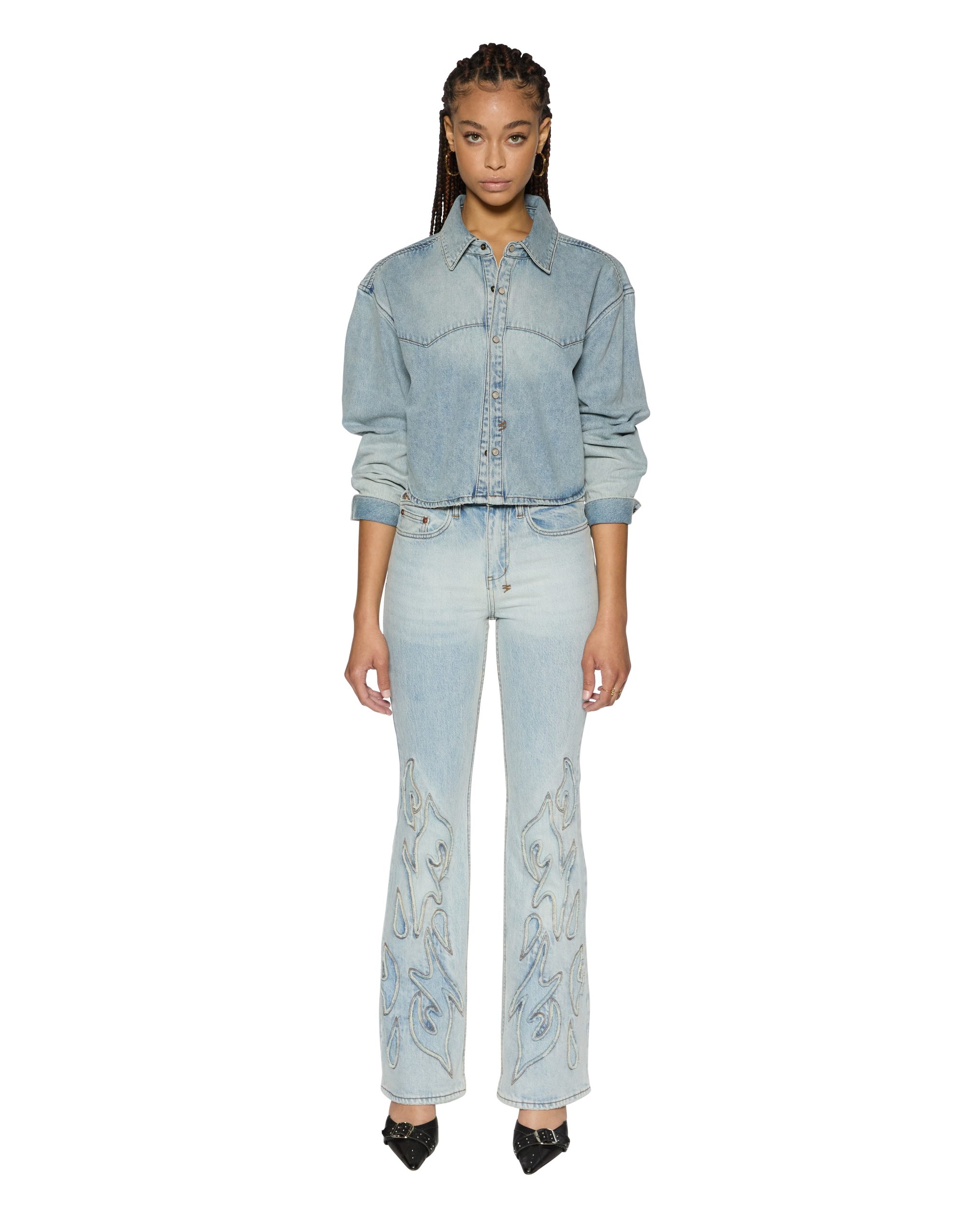 ALABAMA CROP LS SHIRT PARAGON - Image 2