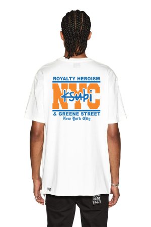 NYC AND THE STREETS SS BIGGIE TEE WHITE