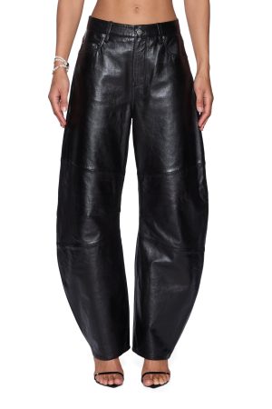 BARREL PANT BLACK