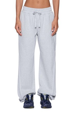 CARTER WIDE TRAKPANT GREY MARLE