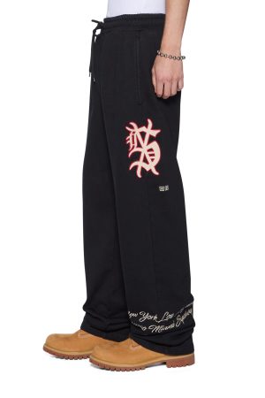 KBALL SYNTHESIS TRAK PANT JET BLACK