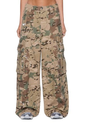 KSUPER CARGO PANT WOODLAND CAMO