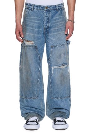 OPERATOR PANT 70'S BLUE