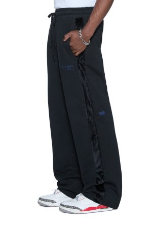 4X4 LUXE SYNTHESIS TRAK PANT COBALT BLACK