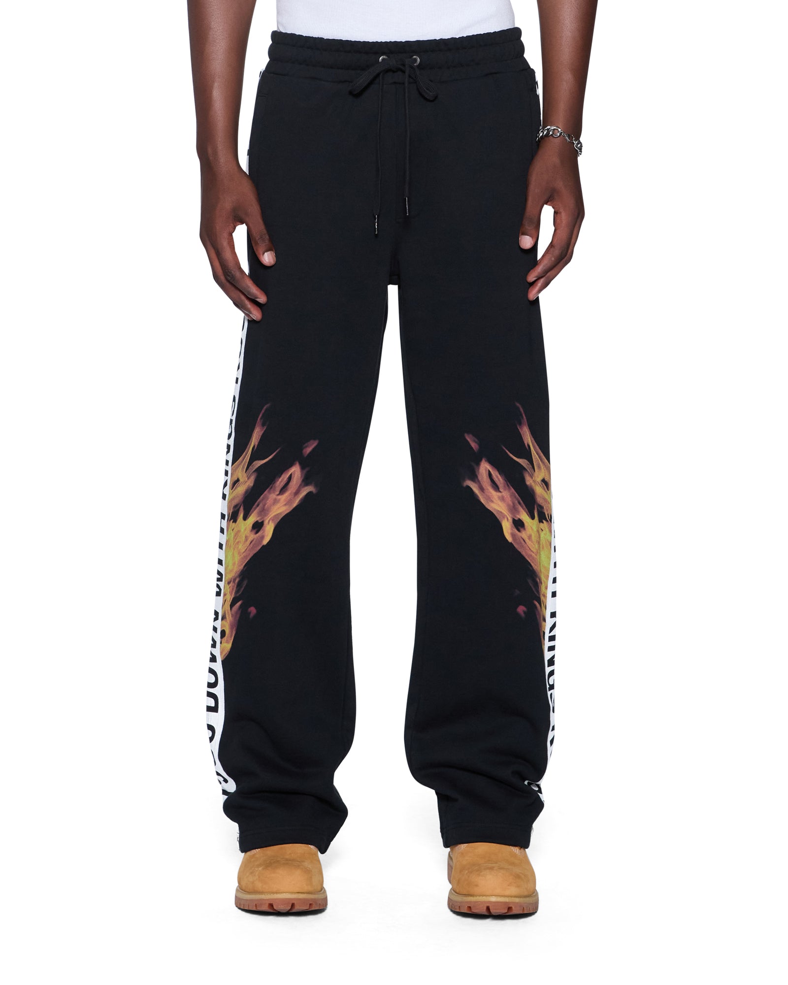 KINGS SYNTHESIS TRAK PANT BLACK FADE - Image 3