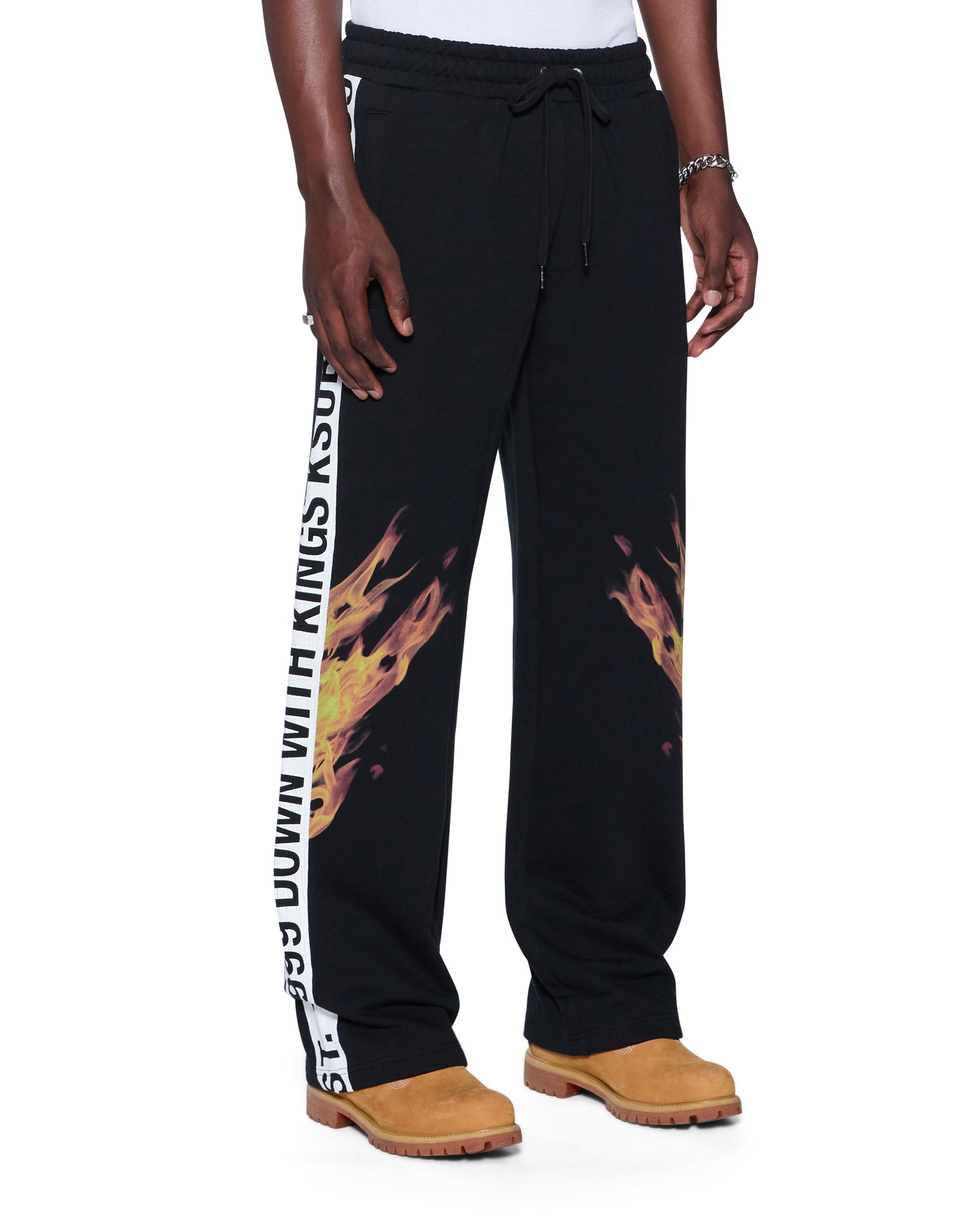 KINGS SYNTHESIS TRAK PANT BLACK FADE