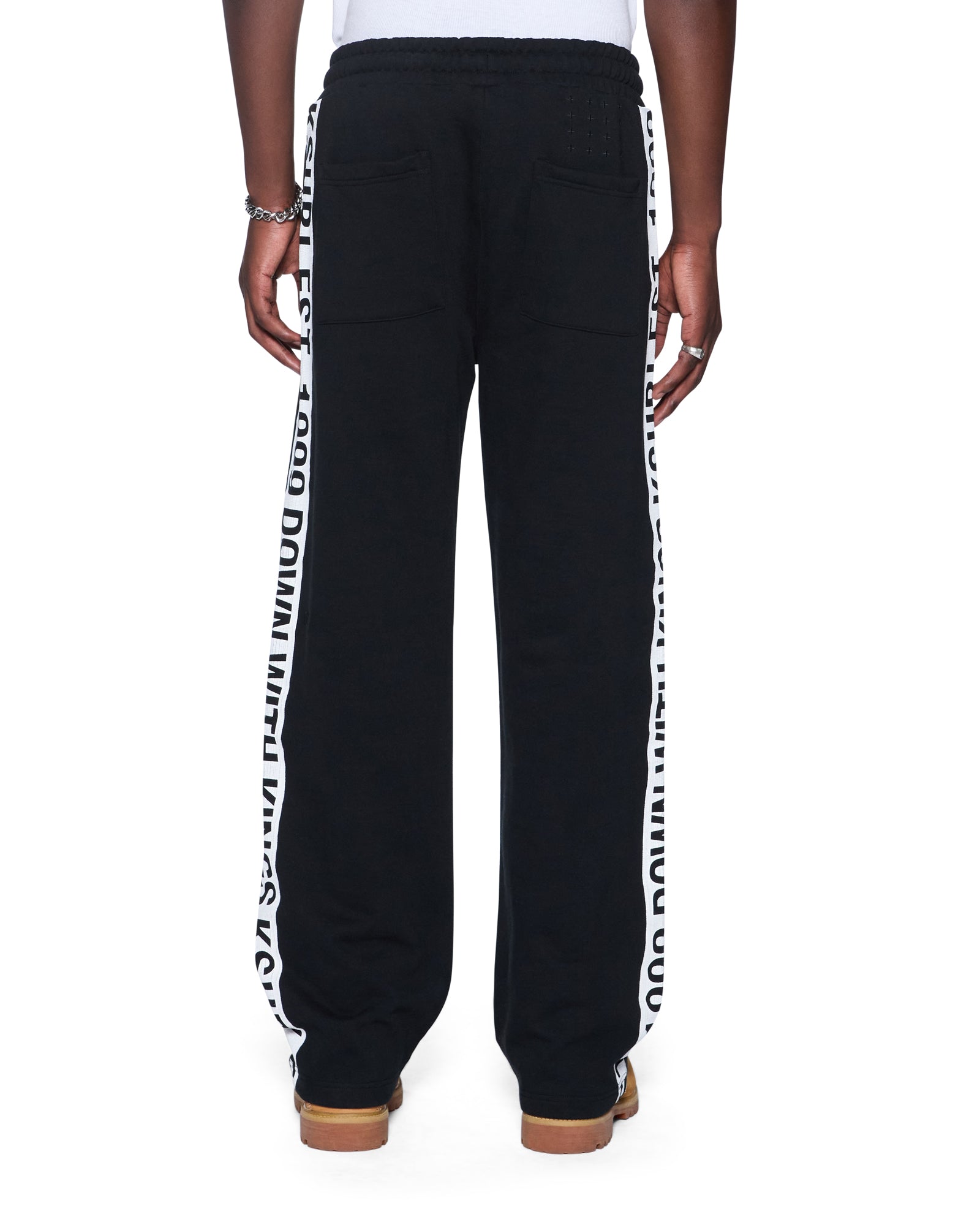 KINGS SYNTHESIS TRAK PANT BLACK FADE - Image 4
