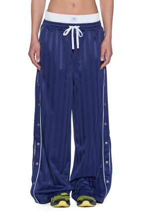 STACKED ORIGIN TRAKPANT NAVY