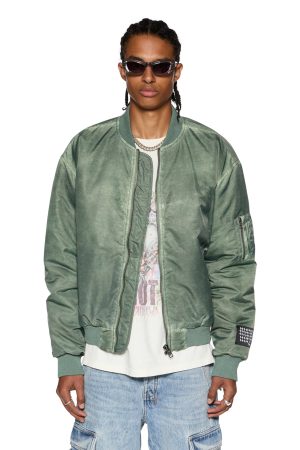 ROYALTY BOMBER KHAKI OVERDYE