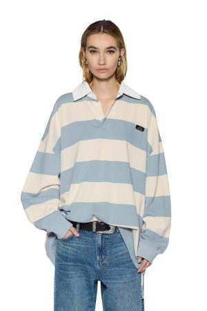 RUGGED RUGBY JERSEY BLUE STEEL BONE