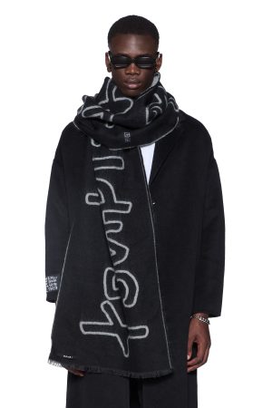 1999 MEGA SCARF BLACK